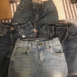 LOT! 3T jeans. 4 pair
